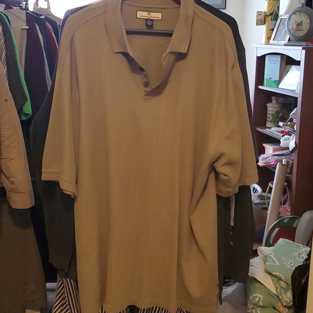 Tommy Bahama XL Silk/Cotton Polo